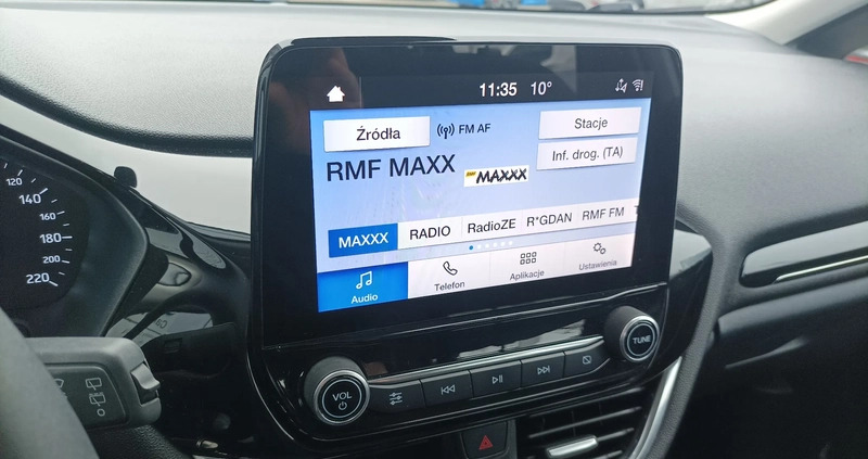 Ford Fiesta cena 57700 przebieg: 47650, rok produkcji 2020 z Tuchola małe 211